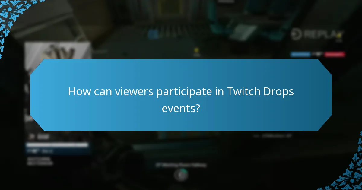 What types of rewards are available through Twitch Drops?