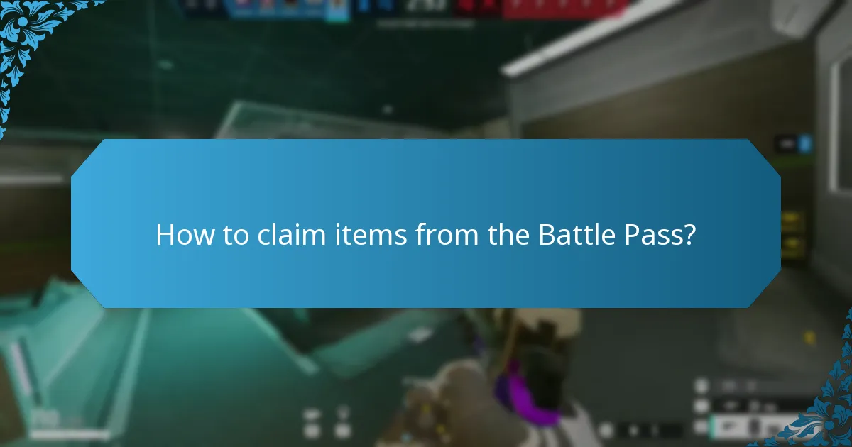 How to redeem Battle Pass Rewards?