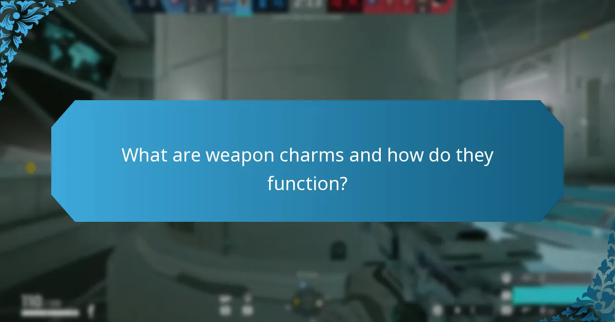 What are charms for operators and their significance?