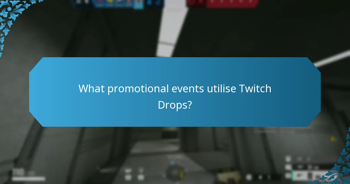 How can users participate in Twitch Drops events?